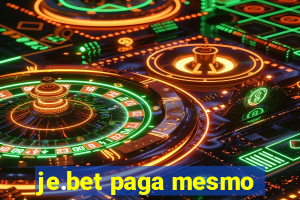 je.bet paga mesmo